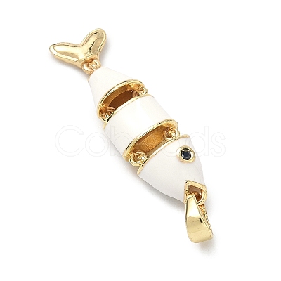 Brass Micro Pave Cubic Zirconia Pendants KK-H255-01C-G02-1