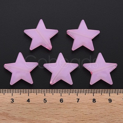 Imitation Jelly Acrylic Beads MACR-S373-90-E10-1