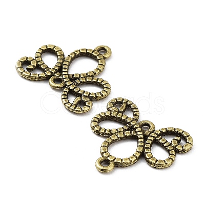 Tibetan Style Alloy Links Connectors TIBEP-EA11609YKG-AB-FF-1
