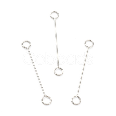 Non-Tarnish 316 Surgical Stainless Steel Eye Pins STAS-P277-A02-P-1
