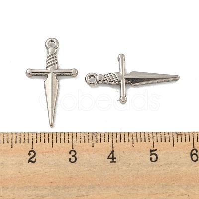 Non-Tarnish 304 Stainless Steel Pendants X-STAS-O004-06A-P-1