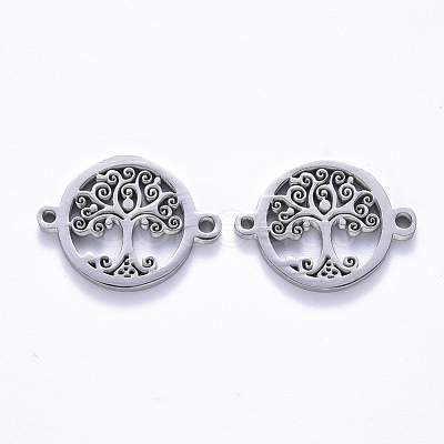 Tarnish Resistant 201 Stainless Steel Links Connectors STAS-S114-23-1