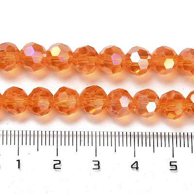 Transparent Glass Beads EGLA-A035-T8mm-B05-1