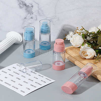 4Pcs 4 Styles Plastic Spray Bottles AJEW-LP0005-71-1