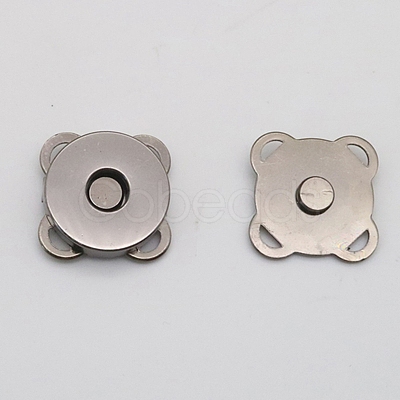 Alloy Magnetic Buttons Snap Magnet Fastener X-PURS-PW0005-066B-B-1
