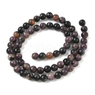 Natural Charoite Beads Strands GG-CBA6BAC-A05-1