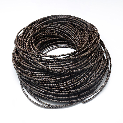 Leather Braided Cord WL-Q005-3mm-12-1