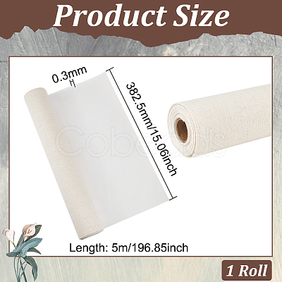 Linen Blend Coated Canvas DRAW-WH0002-01-1