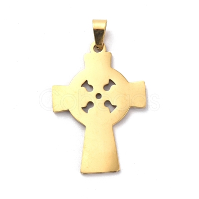 201 Stainless Steel Pendants STAS-C062-10G-1