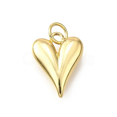 Brass Pendants KK-V011-40G-1