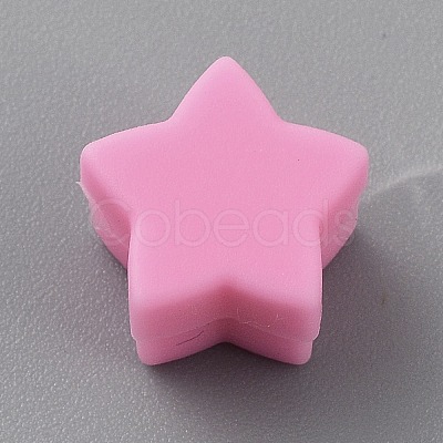 Star Silicone Focal Beads LS-SIL-TAC0008-08B-1