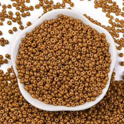 8/0 Baking Paint Glass Seed Beads SEED-M012-02A-51-1