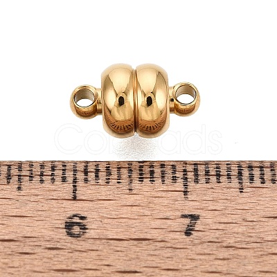 304 Stainless Steel Magnetic Clasps X-STAS-N127-04G-1