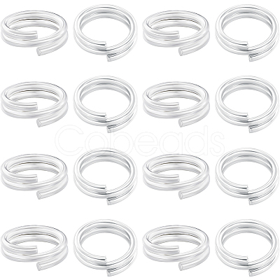 120Pcs Brass Split Rings KK-BBC0023-11B-1