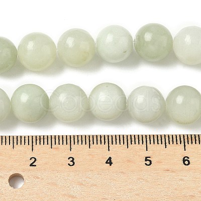 Natural Xiuyan Jade Beads Strands G-Z085-A01-10mm-1