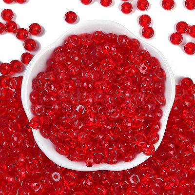 Transparent Colours Glass Seed Beads X1-SEED-P008-01A-01-1
