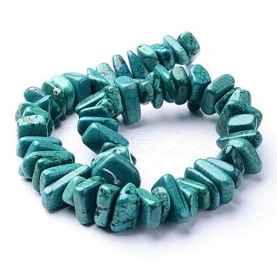 Natural Magnesite Bead Strands TURQ-G930-04-1