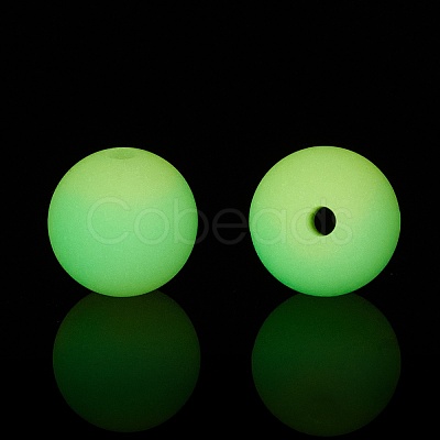 Two Tone Luminous Silicone Beads SIL-I002-01A-1