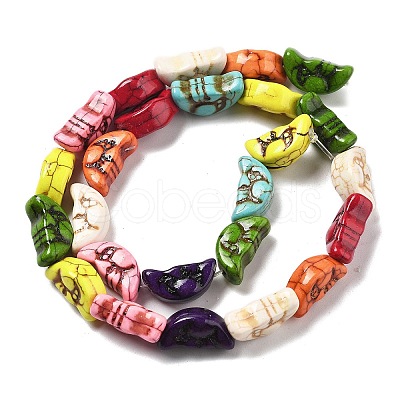Synthetic Turquoise Beads Strands G-B140-E01-1