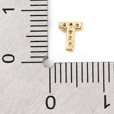 Rack Plating Brass Micro Pave Cubic Zirconia Cabochons KK-F874-04G-T-1
