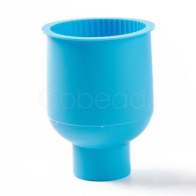 DIY Grooved Column Vase Silicone Molds DIY-E047-01-1