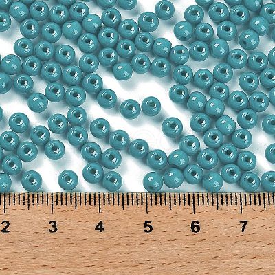 Opaque Colours Glass Seed Beads SEED-C001-02B-16-1