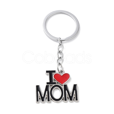 1Pc Alloy Enamel Keychains KEYC-FS0001-12-1