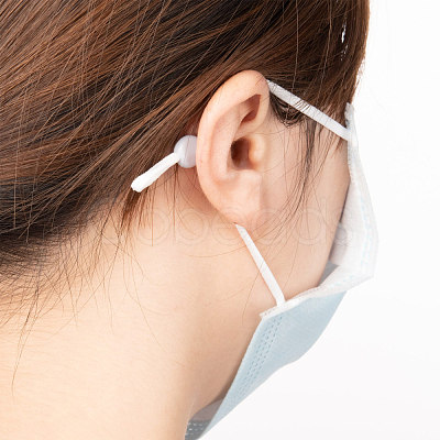 PVC Plastic Cord Lock for Mouth Cover KY-K011-03-1