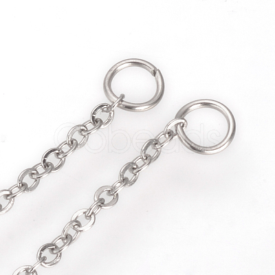 Tarnish Resistant 304 Stainless Steel Earring Findings STAS-S070-01-1