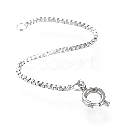 Tarnish Resistant 304 Stainless Steel Chain Extenders STAS-I153-01P-1