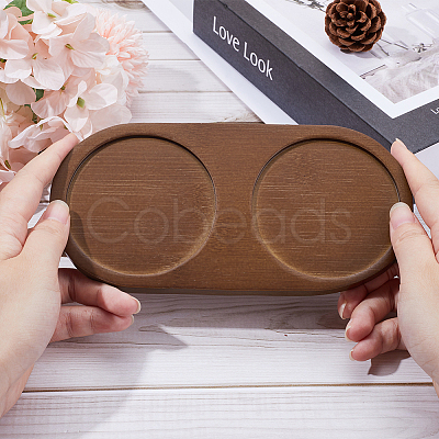 Bamboo Cup Tray AJEW-WH0348-30B-1