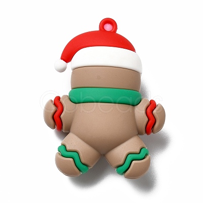 Christmas PVC Plastic Big Pendants KY-C009-04-1