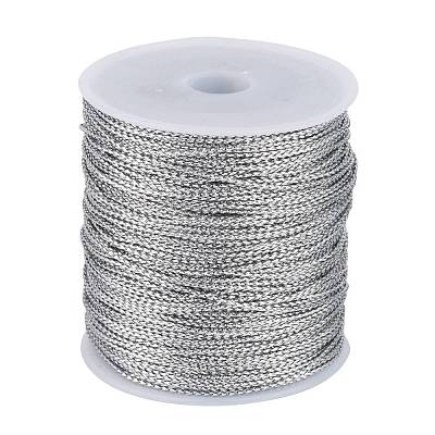 1mm Jewelry Braided Thread Metallic Threads MCOR-S002-02-1