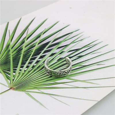 Tibetan Style Alloy Cuff Toe Rings FS-WG6D4A5-01-1