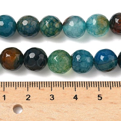 Natural Agate Beads Strands X-G-M437-C01-01W-1