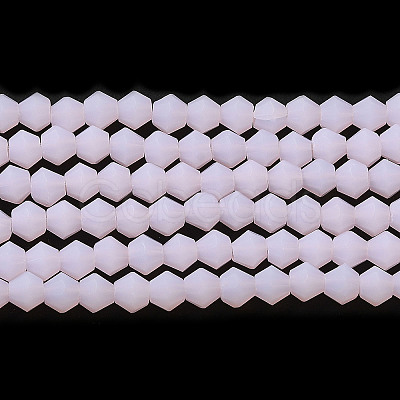 Imitation Jade Frosted Glass Bead Strands X1-GLAA-F029-JM4mm-B02-1