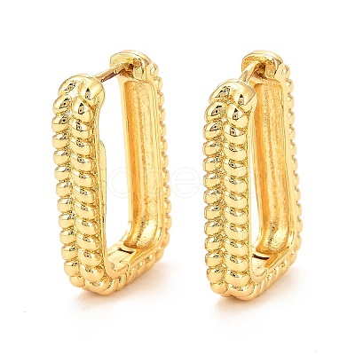 Brass Hoop Earrings LS-EJEW-F273-02B-G-1