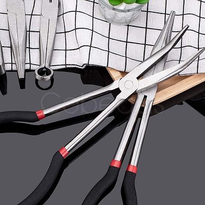 45# Carbon Steel Lengthened Jewelry Plier Sets PT-WH0005-05-1