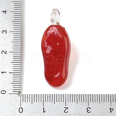 Handmade Lampwork Pendants LAMP-Z018-01A-02-1