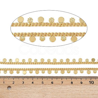 Brass Curb Chains CHC-P014-01F-G-1