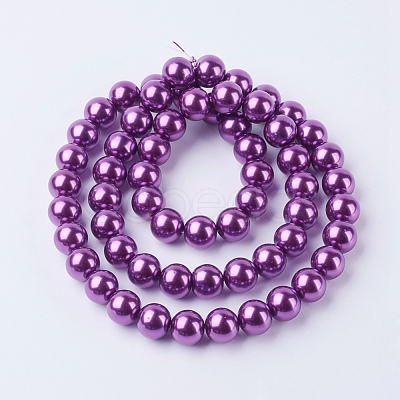 Glass Pearl Beads Strands HYC002-1