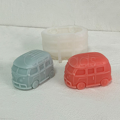 Bus Candle Silicone Molds DIY-L072-008-1