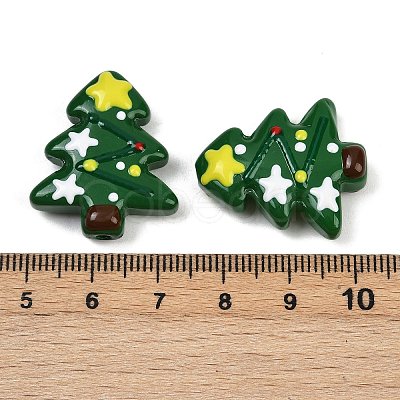Christmas Theme Handmade Lampwork Beads X-LAMP-I027-07G-1