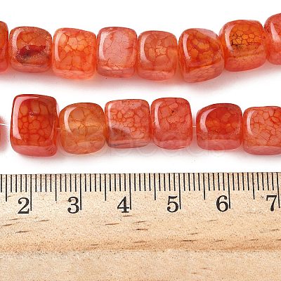 Natural Dragon Veins Agate Beads Strands G-G177-E01-05-1