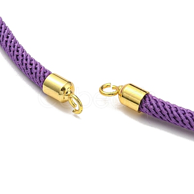 Nylon Cords Necklace Making AJEW-P116-03G-08-1