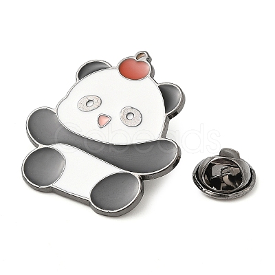 Panda Enamel Pins LS-JEWB-K012-03I-EB-1