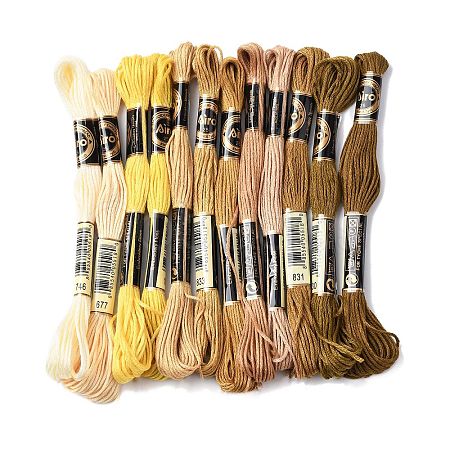 6-Ply Polyester Embroidery Floss OCOR-WH20074-01A-04-1