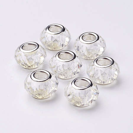 Glass European Beads X-GDA001-01-1