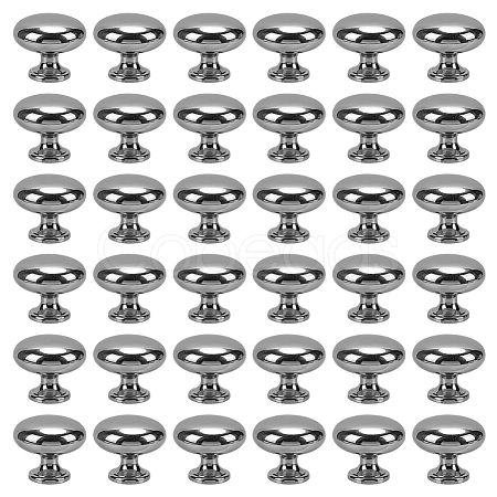 40Pcs Mushroom ABS Plastic Drawer Knob FIND-GO0004-29-1