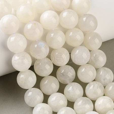 Natural Rainbow Moonstone Beads Strands G-D107-01A-1